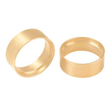 Brass 1.0" 1.9 Wheels Clamp Rings, 2pcs