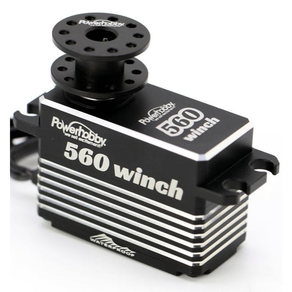 560 HV Waterproof Low Profile Smart Winch 33KG Servo