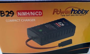 B29 Fast Peak NiMH NiCD AC Charger for 6V RX Flat /  Hump