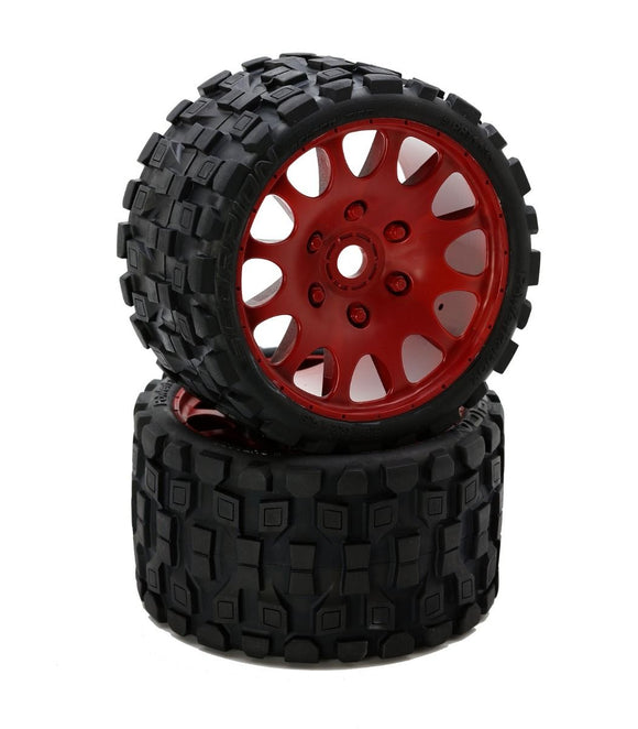 Powerhobby Scorpion Belted Monster Truck Tires / Wheels w