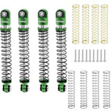 1/24 Aluminum 54mm Long Travel Shocks, Green, for Axial SCX24