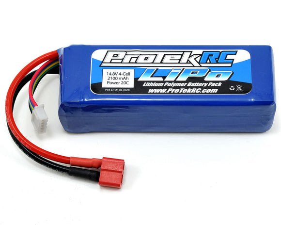 Protek R/C - 4S LiPo 20C Battery Pack (14.8V/2100mAh) (For Starter Box)