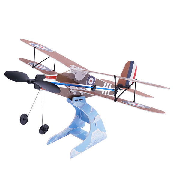 Rubber Band Airplane Science - Sopwith Camel