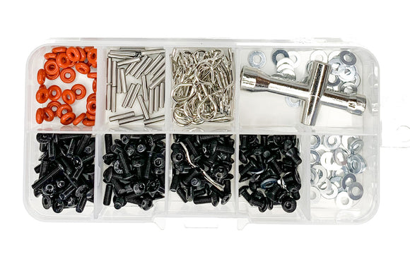 Screw and Parts Box Set w/Cross Wrench (161pcs)
