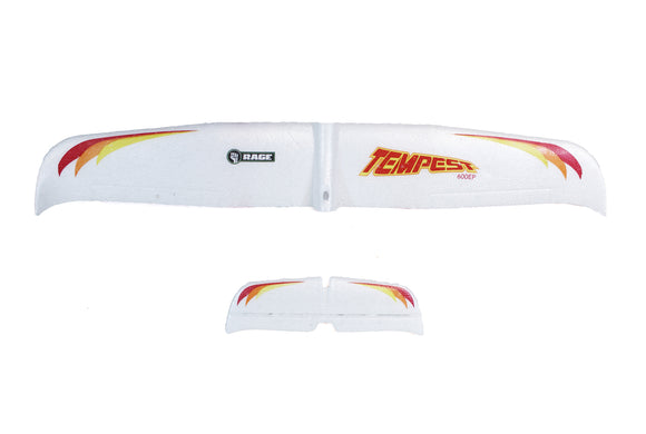 Main Wing and Tail Set; Tempest 600
