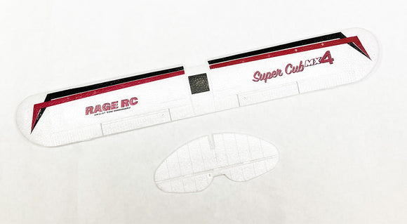 Main Wing and Tail Set; Super Cub MX4