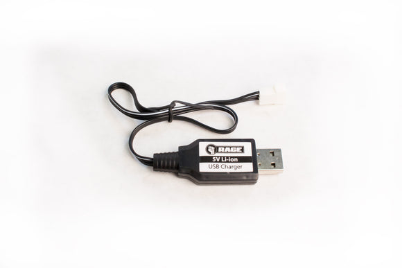 USB Li-Ion Battery Charger; Black Marlin MX, SuperCat MX