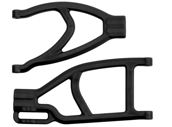 EXTENDED LEFT REAR A-ARMS FOR THE TRAXXAS SUMMIT & REVO BLK