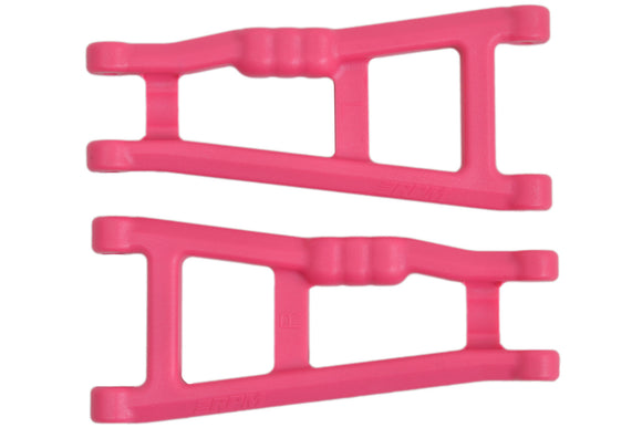 Rear A-Arms, Pink, for Traxxas Electric Rustler and Stampede