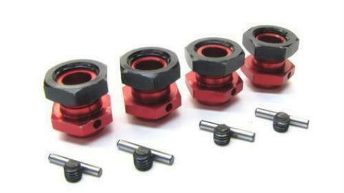Arrma INFRACTION 6s - 17mm Hex Hubs (Red limitless typhon senton nuts