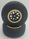 Losi 1/10 Mint 400 Ford Raptor Baja Rey Limited Edition Mounted Wheels & Tires