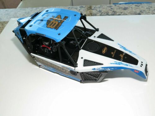 Losi 1/10 Lasernut U4 4WD Brushless RTR Body and Cage Blue