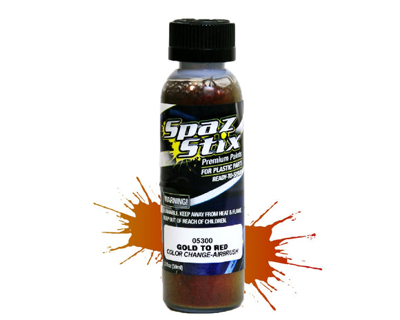 COLOR CHANGING PAINT GOLD TO RED 2OZ