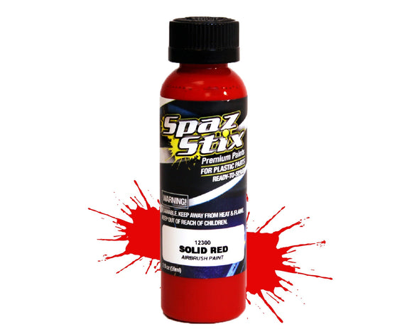 SOLID RED AIRBRUSH PAINT 2OZ